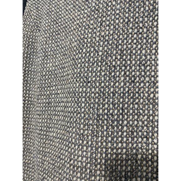 Talbots Sheath Dress 12P Tweed Style Tans Neutrals Lined Knee Length 1/4 Sleeve - Picture 9 of 14